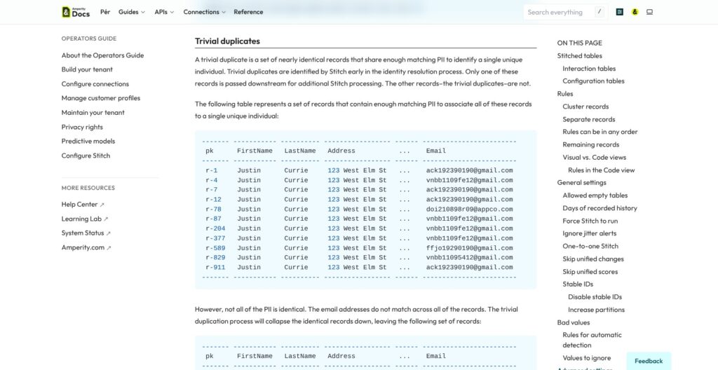 Amperity Stitch guide, October 2026