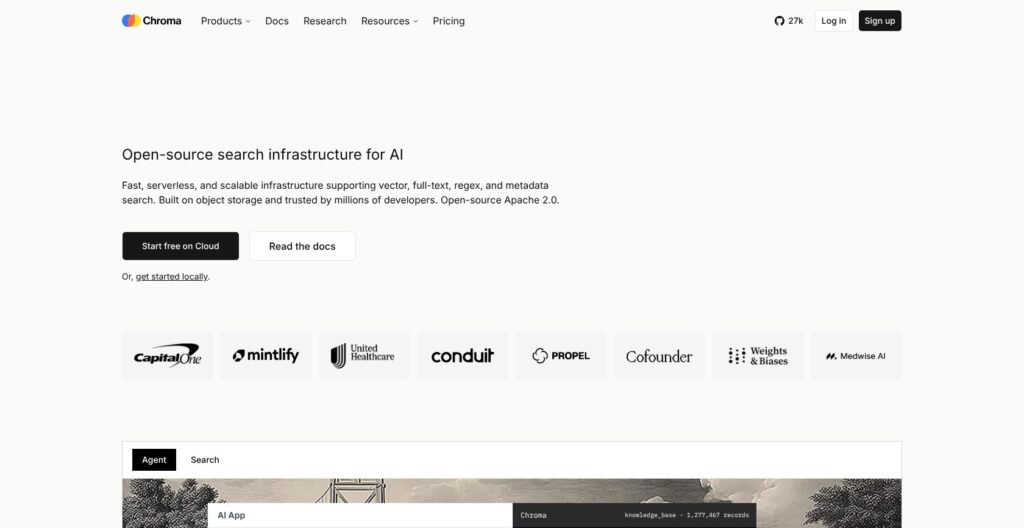 Chroma homepage page, October 2026