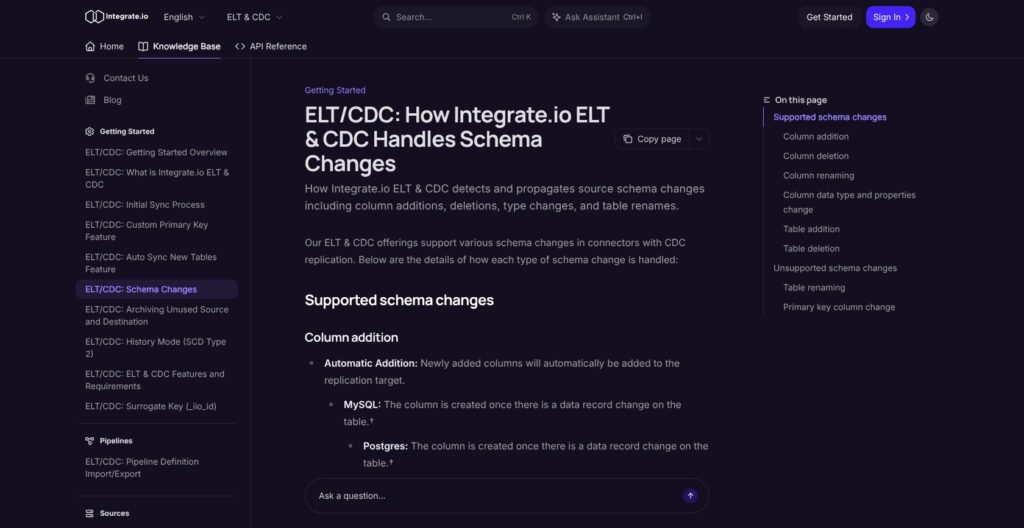 Integrate.io schema changes, October 2026