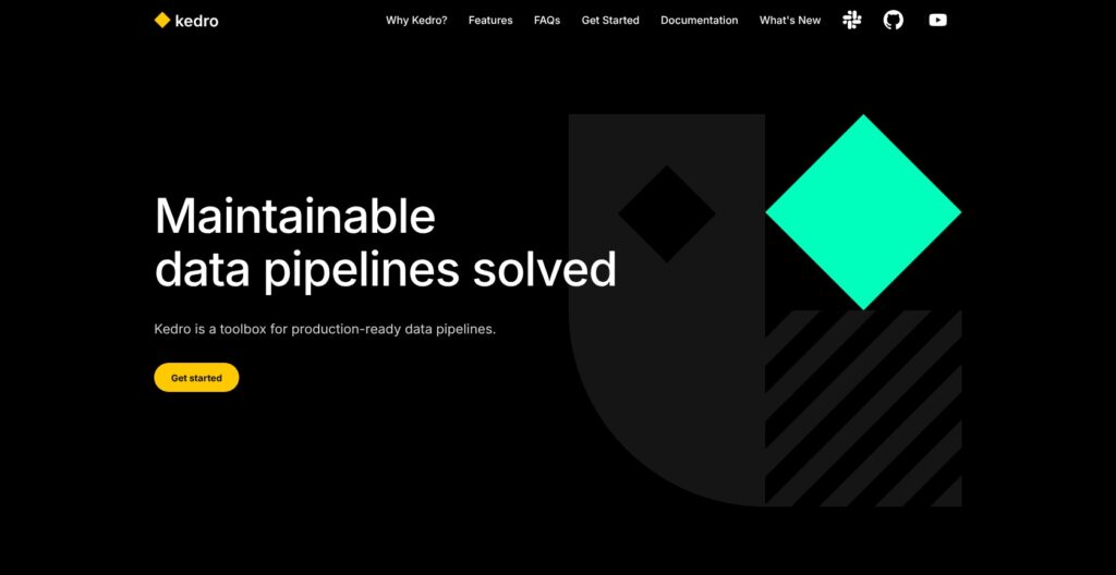 Kedro homepage, October 2026