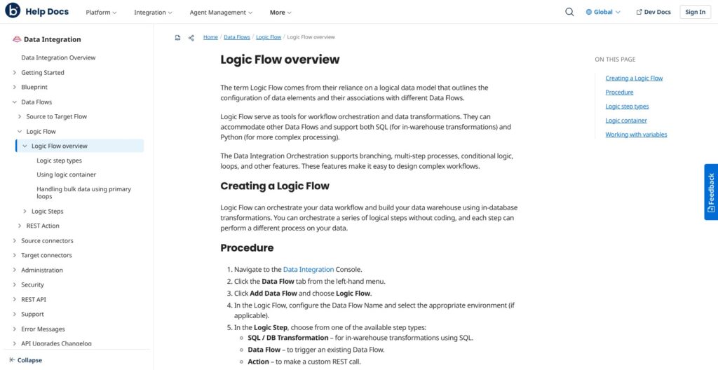 Boomi Data Integration Logic Flow overview, October 2026