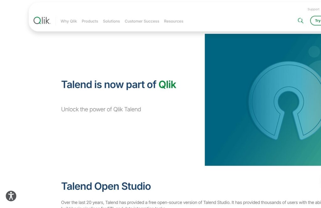 Talend Open Studio retirement notice, October 2026