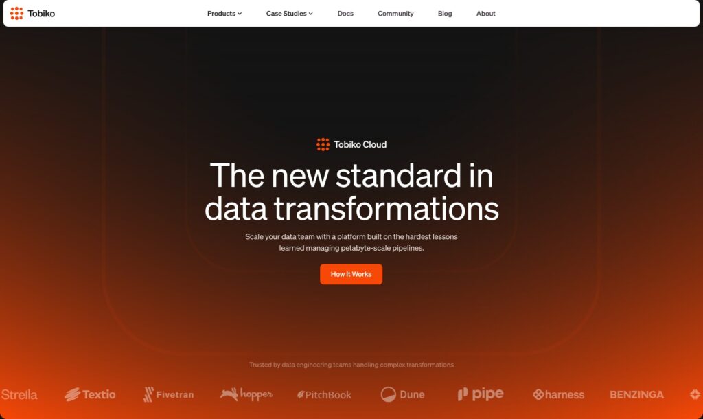 Tobiko Cloud official product page