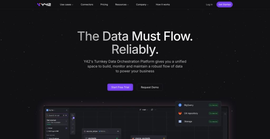 Y42 homepage, October 2026