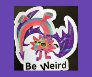 Copy of Be Weird 300x250 July 2018